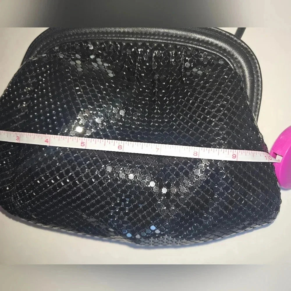 Whiting And Davis Mesh Sequin Bag - image 4